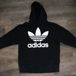 Oversized Adidas Trefoil Hoodie